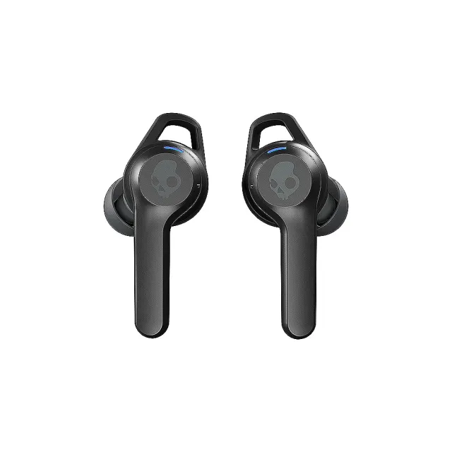 【Skullcandy 美國潮牌】Indy Evo 真無線藍牙耳機-黑色(207)