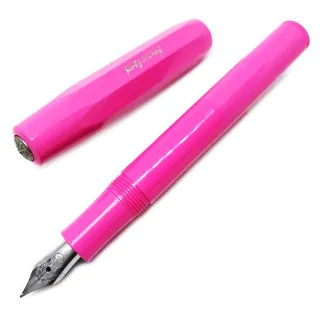 【KAWECO】SKYLINE SPORT系列 桃紅色 銀白尖 鋼筆