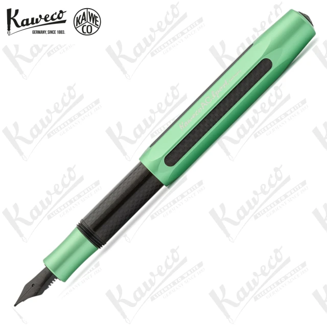 【KAWECO】AC SPORT 鋁碳纖維系列 綠色 鋼筆