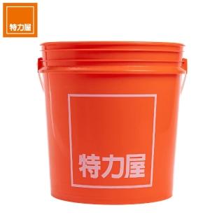 【特力屋】耐衝擊萬用桶 橘色 17L 附把手