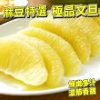 【台灣紅】麻豆50年老欉極品文旦10斤x1盒(7-12顆/10斤/中秋禮盒_柚子)