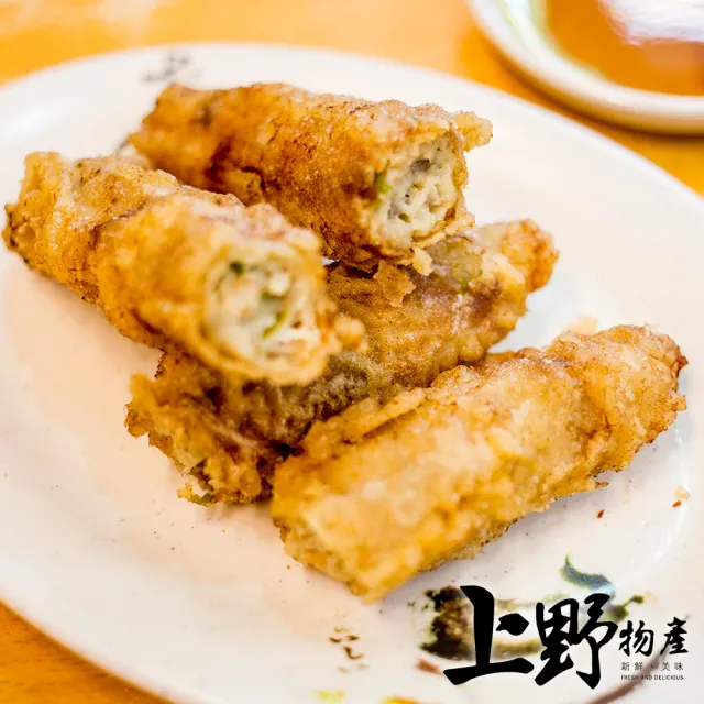 【上野物產】彰化鹿港阿益師 彈牙蝦捲 x2包(160g±10%/5條/包)
