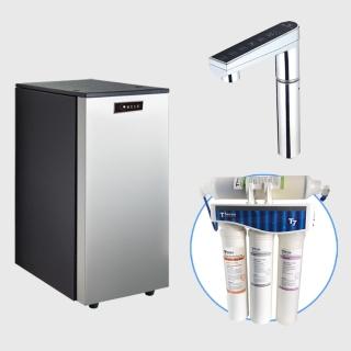 【德克生活】K800H雙溫皆煮沸觸控式廚下型飲水機(搭配T4過濾器)