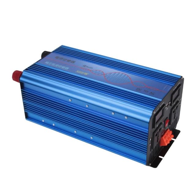【BESTHOT】3000W純正弦波逆變器 大瓦數帶數顯DC 12V轉AC110V(電瓶純正弦逆變器 逆變器 變壓器)