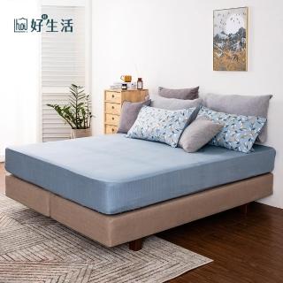 【hoi! 好好生活】臺灣製純棉床包-單人-花西雅