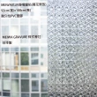 【MEIWA】日本製 明和阻隔UV窗貼-萬花齊放92*100CM(隔熱 省電 隱密 美化)