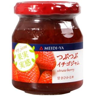 【明治屋】果實感果醬-草莓(160g)