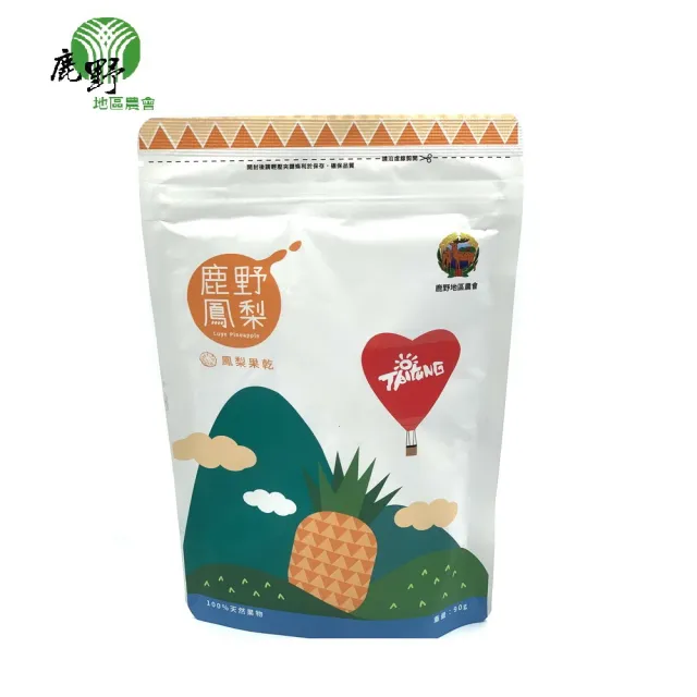【農會】鹿野地區農會-鳳梨乾90g