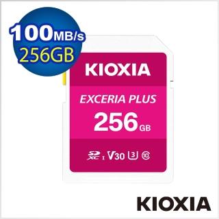 【KIOXIA 鎧俠】EXCERIA PLUS 256GB UHS-I V30 U3 SDXC 記憶卡