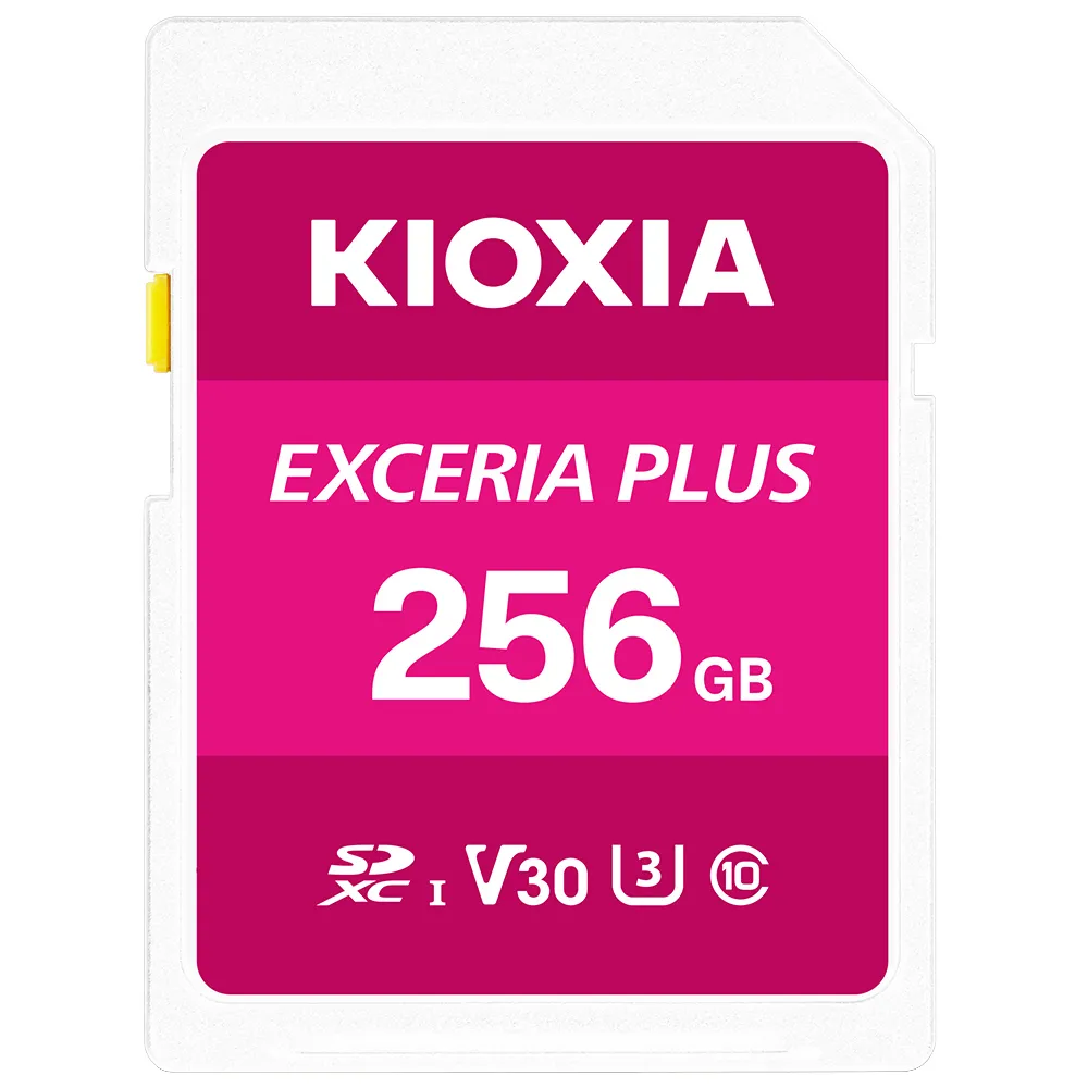 【KIOXIA  鎧俠】EXCERIA PLUS 256GB UHS-I V30 U3 SDXC 記憶卡