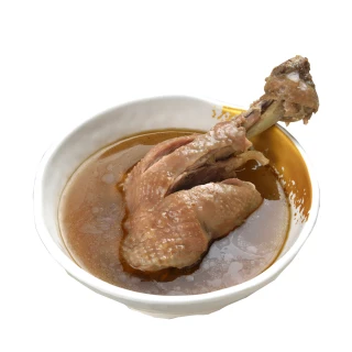 【上野物產】香醇麻油土雞腿 x4包(500g/包 雞腿 湯品)