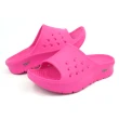 【母子鱷魚】-官方直營-時尚簡約厚底增高洞洞鞋-粉紅(超值特惠 售完不補)