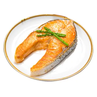 【急鮮配-鮮綠生活】超厚智利鮭魚切片(310g±10%/片 共4片-凍)