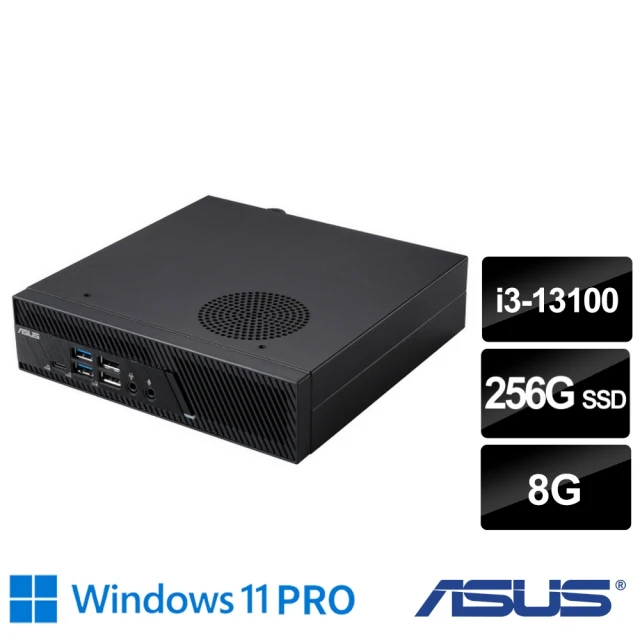 ASUS 華碩ASUS 華碩 i3四核迷你電腦(Vivo PC PB63-B3094AH/i3-13100/8G/256G SSD/W11P)