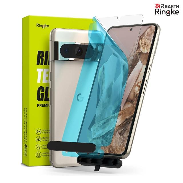 【Ringke】Google Pixel 8 / 8 Pro Tempered Glass 鋼化玻璃螢幕保護貼2入 附安裝工具(Rearth)