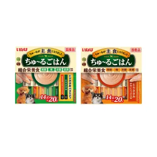 【日本INABA】狗狗主食肉泥包20入/袋(雞柳雞肉/綜合雞肉/關節骨保健/狗點心)