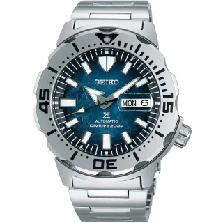 【SEIKO 精工】Prospex 愛海洋 企鵝遨遊200米潛水機械錶42.4mm/SK027(SRPH75K1/4R36-11C0G)