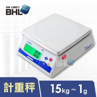 【BHL 秉衡量】高精度夜光計重秤MW-15K〔15kgx1g〕(計重桌秤 MW-15K)