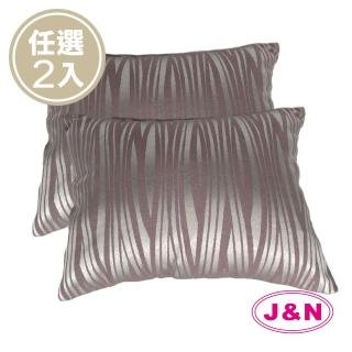 【J&N】雅娜緹花腰枕28*40-紫色(---2入)
