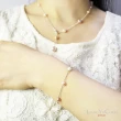 【大東山樑御珊瑚】多色天然珍珠時尚手鍊(6-6.5mm)