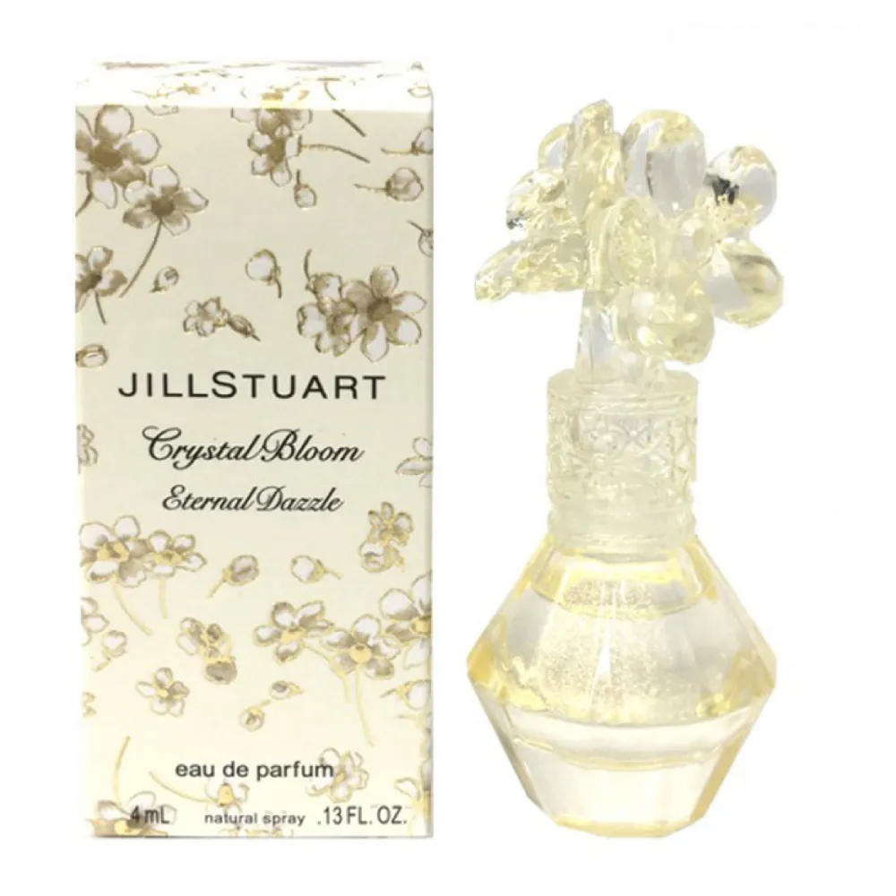 【JILL STUART】吉麗絲朵 花鑽香水 輕舞粉雪-4ml