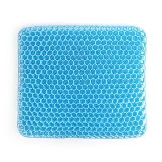 【大船回港】蜂巢不透明凝膠坐墊-3代 送坐墊布套(涼感坐墊/冰涼椅墊)