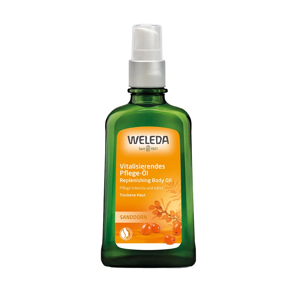 【WELEDA 薇雷德】沙棘修護按摩油100ml(使肌膚回復嫩白透亮   台灣獨家代理)