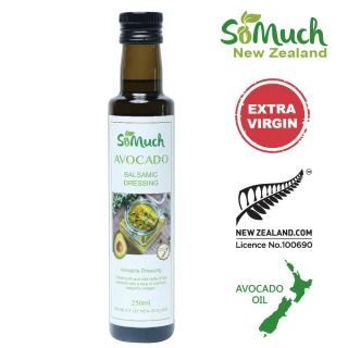 即期品【壽滿趣-Somuch】紐西蘭頂級初榨冷壓酪梨油醋醬250ml(效期2024.05.25)
