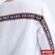 【5th STREET】女後背織帶落肩短袖T恤-白色