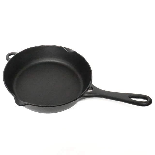 【福介商店】南部鐵器 日本鑄鐵鍋 IWACHU 岩鑄 鑄鐵平底鍋24cm IH 煎鍋 炒鍋 牛排