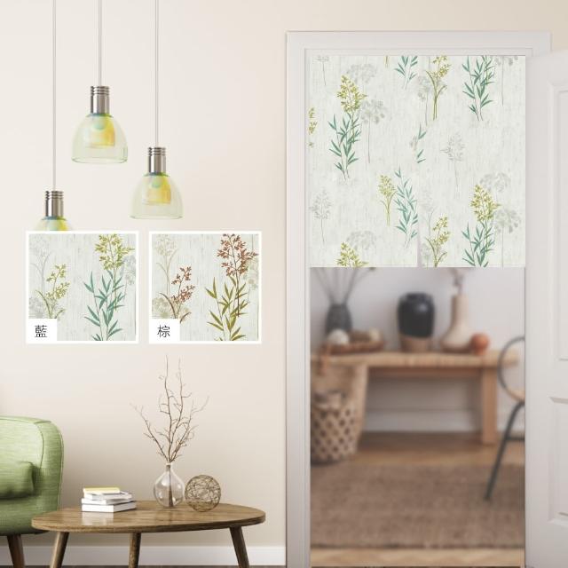 【巴芙洛】青青河邊草門簾90x90cm(日式門簾/門簾/長門簾/短門簾)