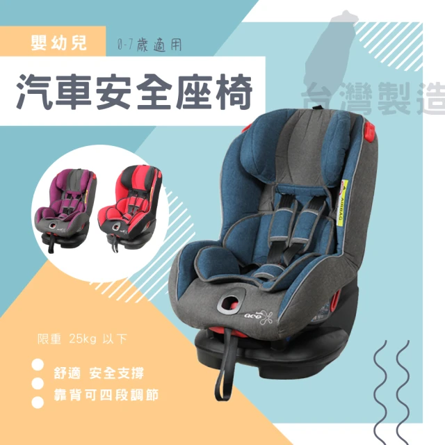 【莫菲思】統支  0-7歲成長型兒童汽車安全座椅(2合1多功能汽車座椅)