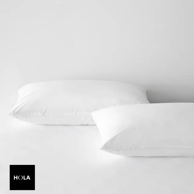 【HOLA】全密封式防水防螨保潔墊枕用二入