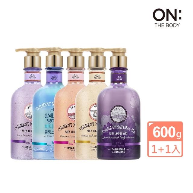 買1送1【ON THE BODY】SPA賦活沐浴露600g(死海鹽阿拉斯加/黑玫瑰/經典香/薰衣草/冰澈薄荷/茉莉任選)