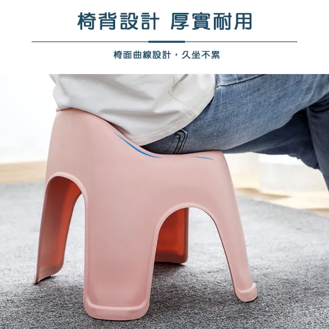 【樂邁家居】輕巧 穿鞋椅/小矮凳/小板凳(M號)