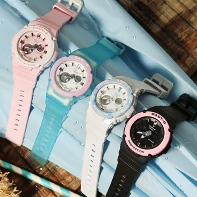 【CASIO 卡西歐】Baby-G 果凍甜心手錶 送禮 禮物 推薦(BGA-270-1A)