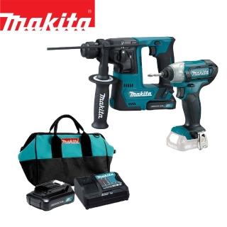 【MAKITA 牧田】充電有刷雙機組TD110+HR140(CLX220SX1)