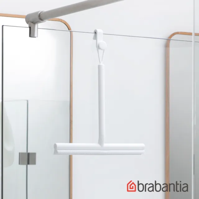【Brabantia】多功能可掛式刮水器-白色(新品上市)