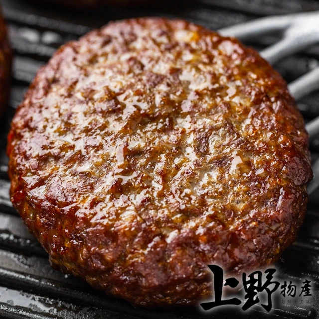 【上野物產】活力早餐豬肉漢堡排1袋 共20片