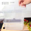 【AXIS 艾克思】台灣製便利輕巧食物分裝塑膠盒.糕點盒1000ml_10入(檢驗合格)