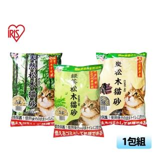 【IRIS】松木木屑砂5L 三種香味(1包組)
