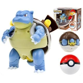 【任天堂】Pokemon 寶可夢 神奇寶貝 變形球 水箭龜(代理正版公司貨)