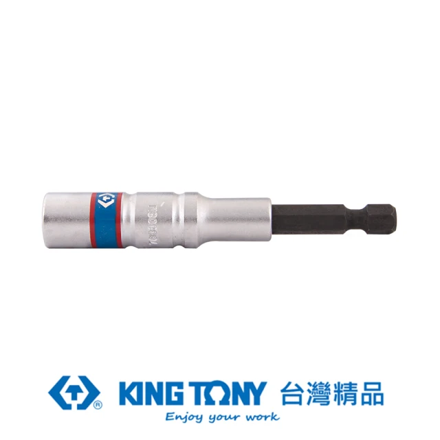 【KING TONY 金統立】專業級工具 BIT 12角電動起子頭套筒24mm*80mm(KT76B824MD1)