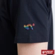 【5th STREET】中性平權彩虹印花短袖T恤-黑色