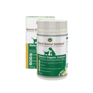 【Natural Animal Solutions】100％天然草本系列保健品 Nature’s Organic Calcium 天然有機鈣 200g