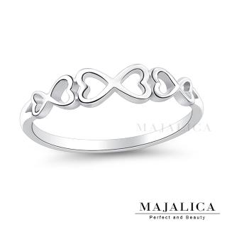 【Majalica】純銀戒指．防小人尾戒．交換禮物(銀色)