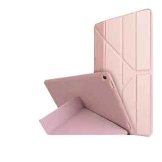 【Didoshop】iPad mini 1/2/3 硅膠軟殼Y折平板皮套 平板保護套(NA183)