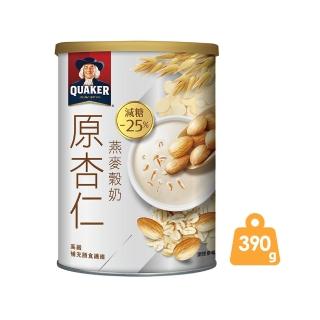 【QUAKER桂格】桂格原杏仁燕麥穀奶390gx1罐