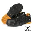 【PAMAX 帕瑪斯】防穿刺+鋼頭-透氣型防滑安全鞋-反光條設計(PS66602PPH/黑黃/男)