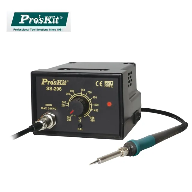 【Pro’sKit 寶工】SS-206E 防靜電溫控焊台(溫控烙鐵 烙鐵)